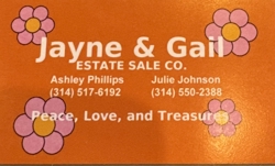 Jayne And Gail Estate Sales logo