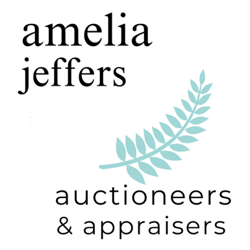 Amelia Jeffers, Auctioneer And Appraiser. logo