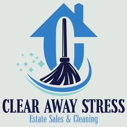 Clear Away Stress Estate Sales & Cleaning logo