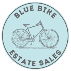 Blue Bike Estate Sales logo