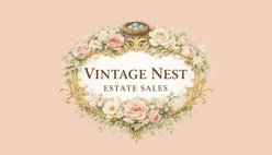 Vintage Nest Estate Sales logo