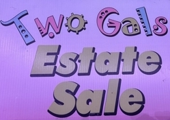 Two Gals Estate Sales logo