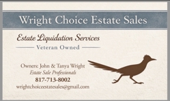Wright Choice Estate Sales logo