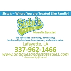 Sista's Backporch Antiques And Estate Sales logo