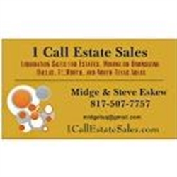 1 Call Estate Sales, LLC logo