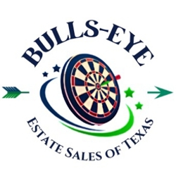 Bulls-Eye Estate Sales of Texas logo