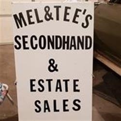 Mel & Tee's Estate Sales logo